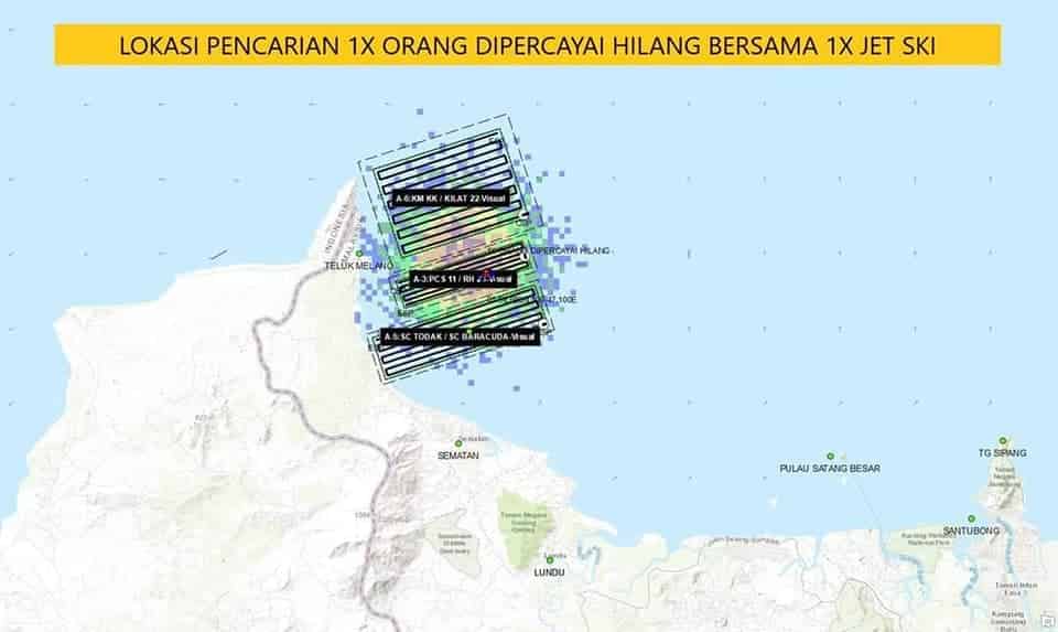Pandu Jet Ski Di Lundu, Lelaki Dilaporkan Hilang Masih Dalam Pencarian
