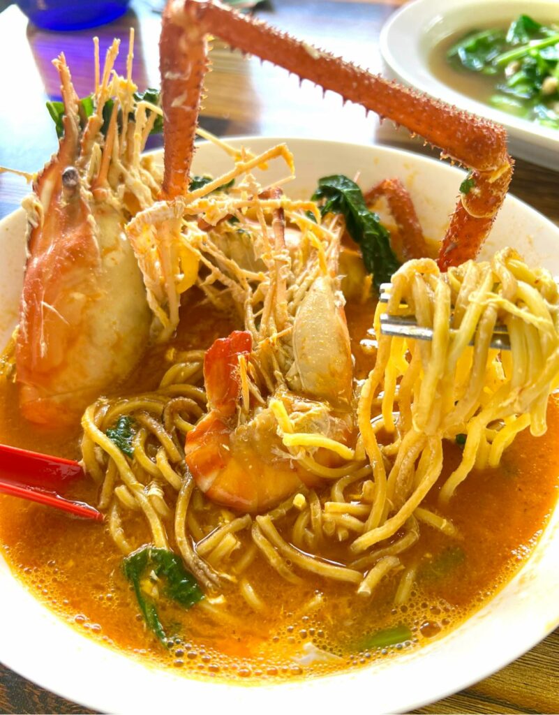 Udang Galah Saiz Jumbo, Ketahui Mi Udang Gumpey Yang Popular Di Gedong