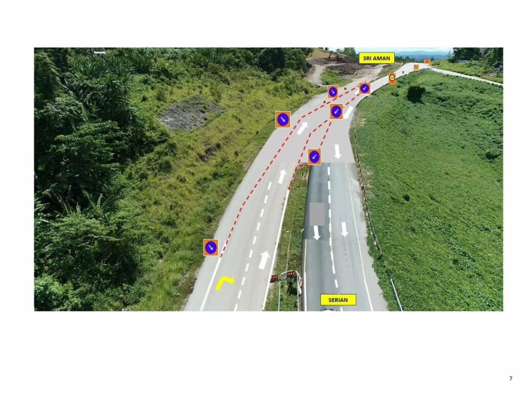 Laluan Serian-Sri Aman Lebuhraya Pan Borneo Dibuka Mulai Hari Ini