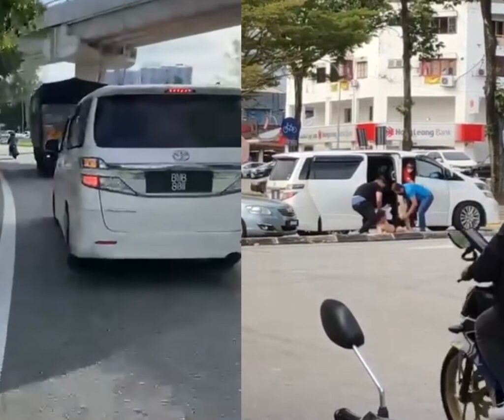 Tular Rakaman Sebuah Vellfire Dikepung Motorsikal, Didakwa Lakukan Penculikan Di Kuala Lumpur