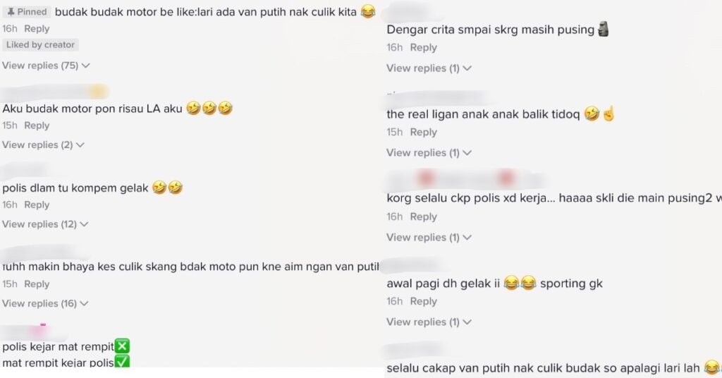 Video Van Putih Polis Tawaf Mengelilingi Bulatan Di Sibu Buat Netizen Berseloroh