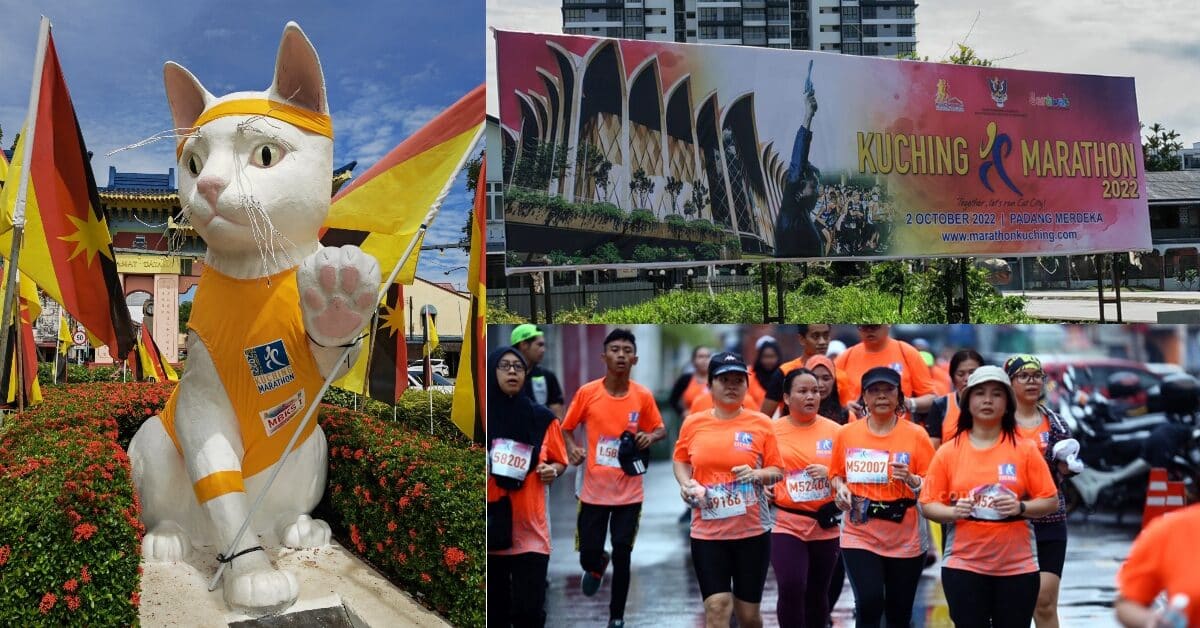 Acara Marathon Terbesar Sarawak, 5 Jalan Di Kuching Ini Bakal Ditutup 2 Oktober Ini