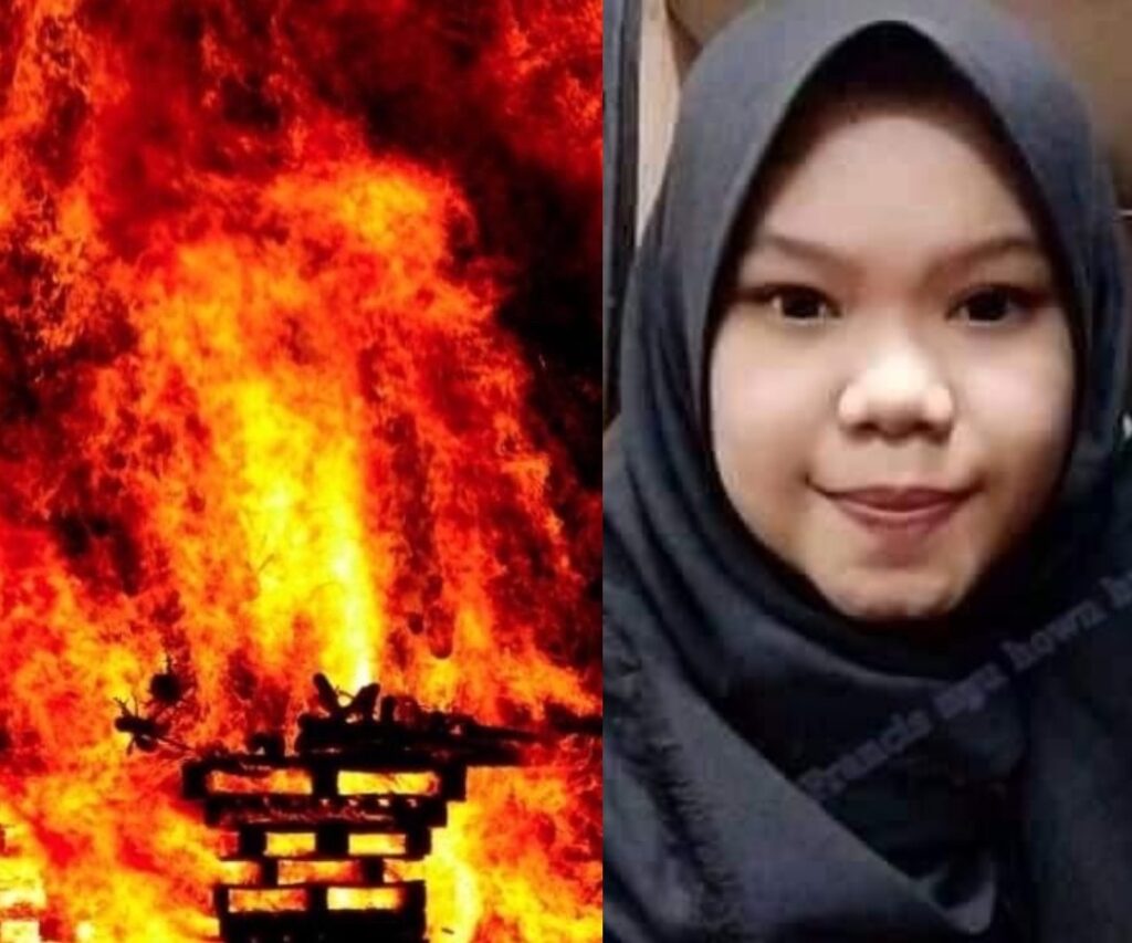 Seorang Wanita Warga Indonesia Rentung Kebakaran Di Bintulu