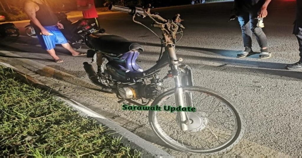 Padah Guna Motorsika Tak Berlampu, Abang Maut Bertembung Adik Sendiri Di Padawan