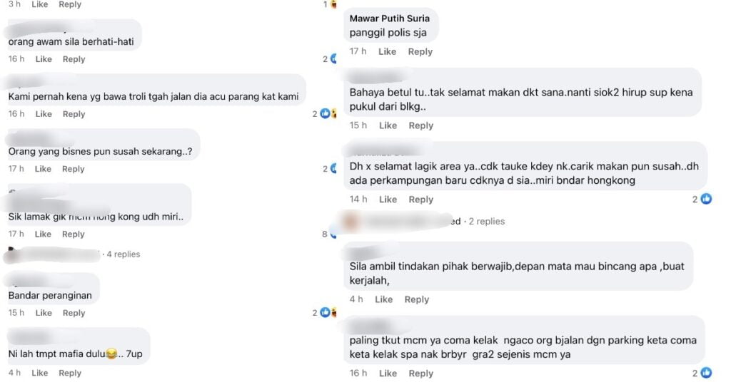 Aksi Ganas Gelandangan Di Old Folks Street Cetus Kerisauan Dikalangan Warga Miri