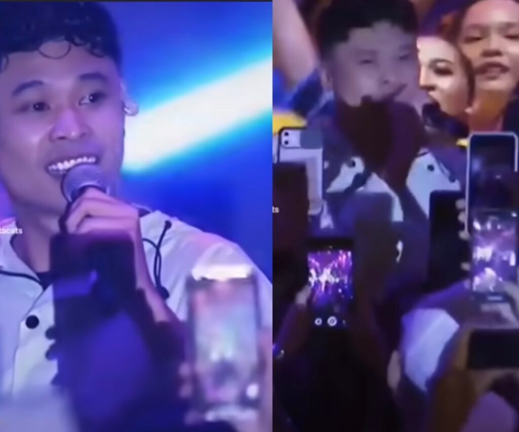 Penonton ’Rindu’ Sampai Naik Atas Pentas, Penyanyi Andi Bernadee Terpaksa Berhenti Nyanyi Di Bintulu