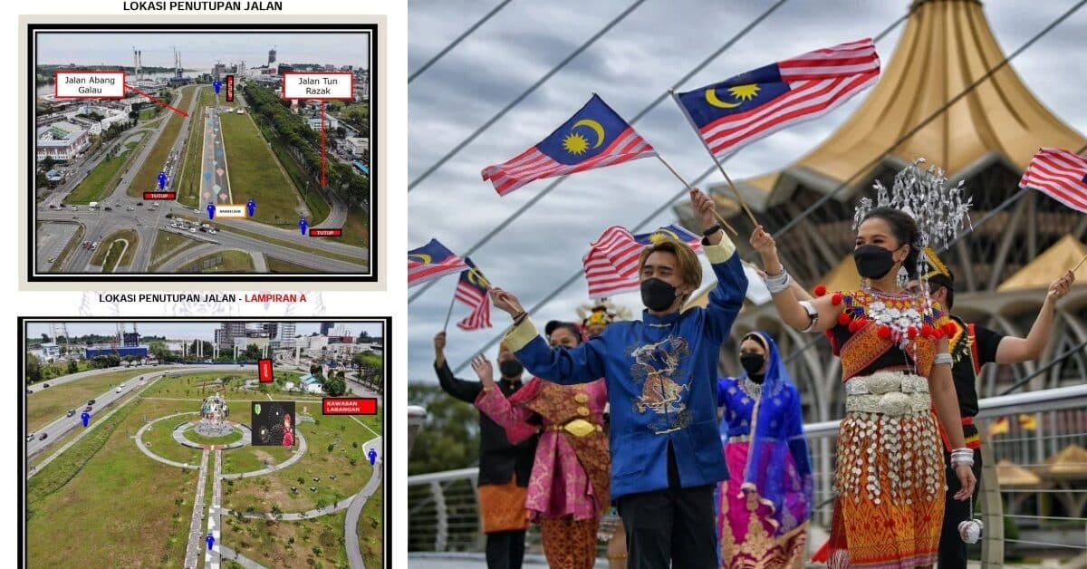 Dua Laluan Di Bintulu Bakal Ditutup Untuk Sambutan Hari Malaysia