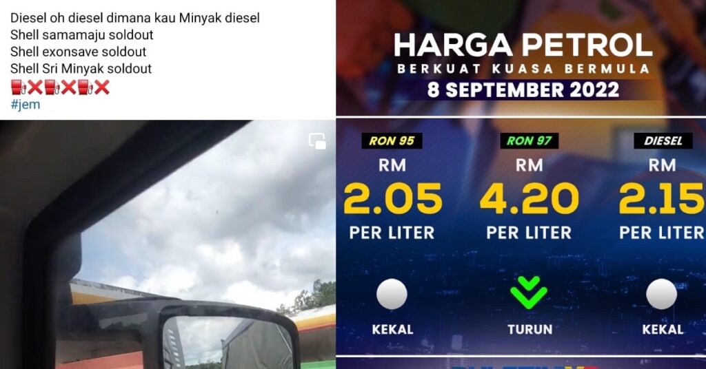 Stok Minyak Tidak Cukup, Penduduk Bintulu Dan Miri Terputus Bekalan Diesel