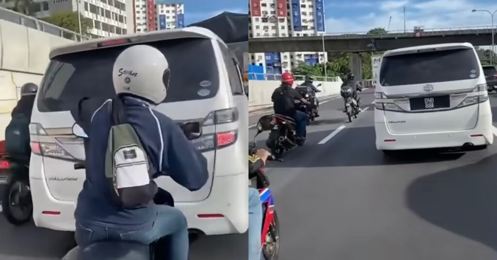 Tular Rakaman Sebuah Vellfire Dikepung Motorsikal, Didakwa Lakukan Penculikan Di Kuala Lumpur
