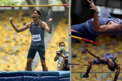 Jaguh Lompat Tinggi Berjaya Rangkul Pingat Emas Pertama Untuk Sabah Dalam SUKMA 2022