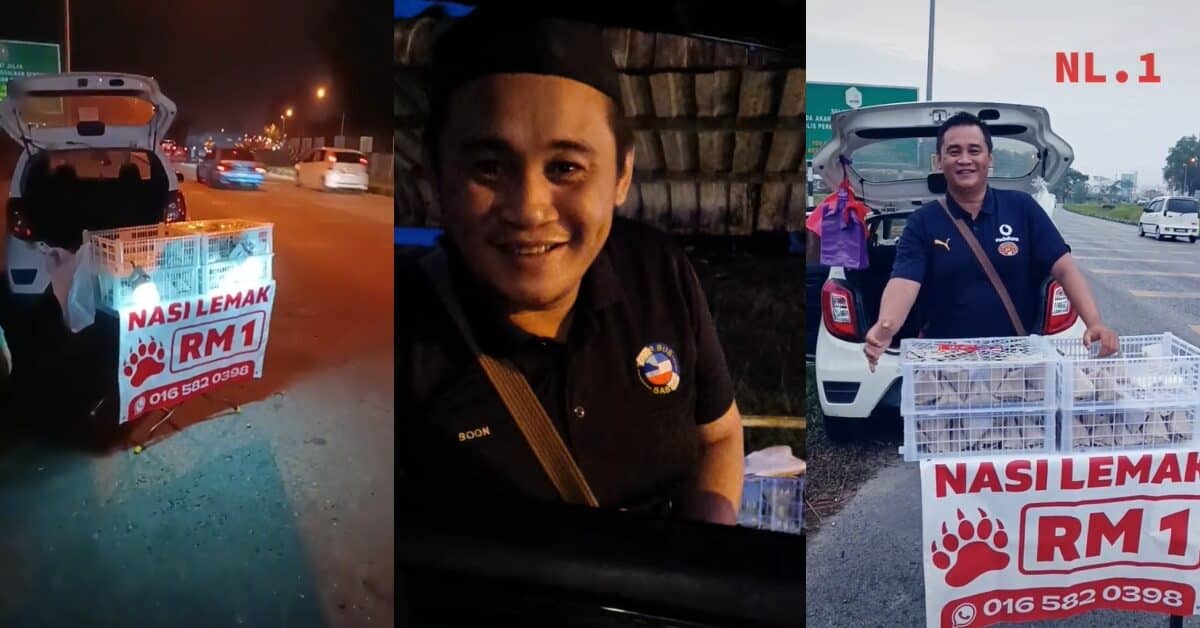 Masih Ada Jual Nasi Lemak Seringgit, Lelaki Di Kuching Ini Buat Netizen Tersentuh
