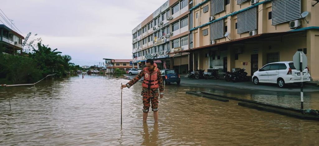 Hujan Berlarutan Punca Banjir Di Marudi Berada Pada Tahap Bahaya