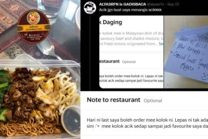Pesan Mi Kolok Kegemaran Buat Kali Terakhir, Respon Pemilik Kedai Ini Buat Netizen Tersentuh