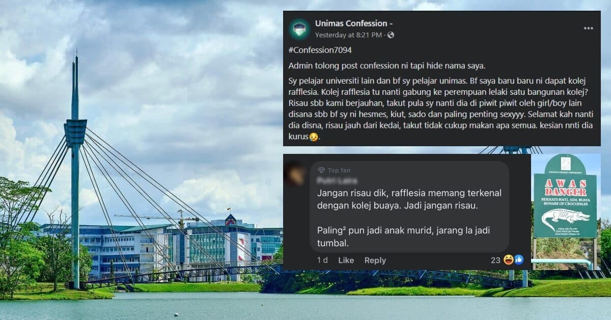 Risau BF 'Hesmes' Kena Kacau Di UNIMAS, Soalan Individu Ini Buat Netizen Meluat