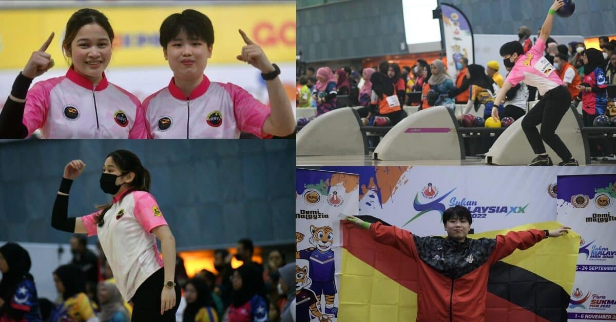 Sarawak Mendominasi Boling Perseorangan Wanita Pada SUKMA 2022