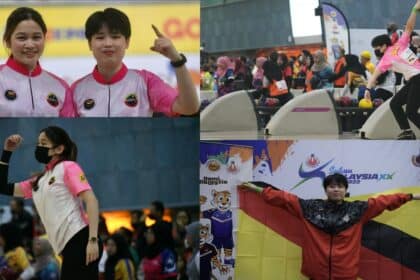 Sarawak Mendominasi Boling Perseorangan Wanita Pada SUKMA 2022