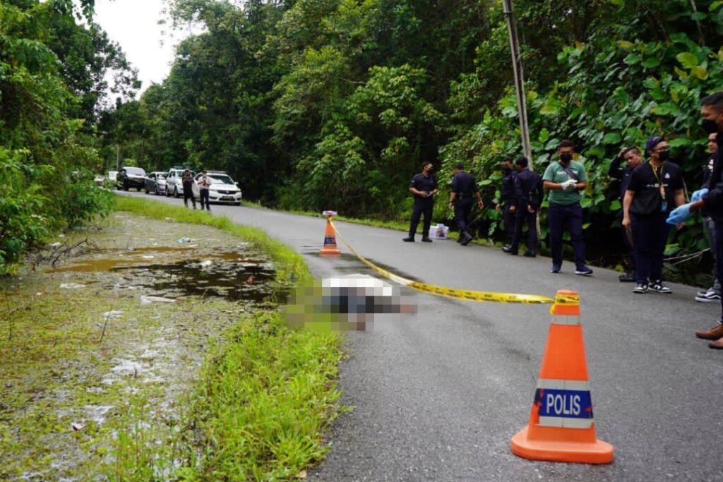 Diklasifikasi Sebagai Mati Mengejut, Mayat Lelaki Tanpa Identiti Ditemui Di Tepi Jalan Di Sibu