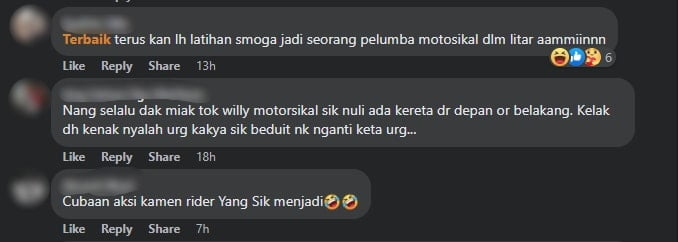 Remaja Jatuh Dari Buat Aksi Wheelie Di Taman Sukma Buat Netizen Puas Hati
