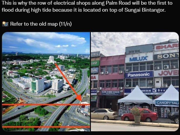 Jalan Padang Merdeka Yang Sering ‘Tenggelam’ Rupanya Dulu Sebatang Sungai, Ini Penjelasannya