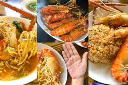 Udang Galah Saiz Jumbo, Ketahui Mi Udang Gumpey Yang Popular Di Gedong