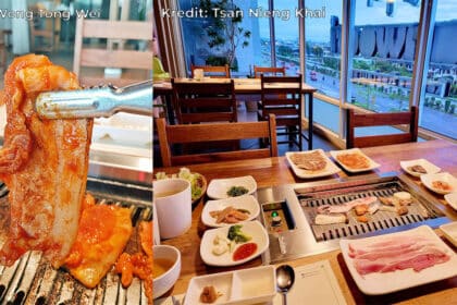 [NON-HALAL] BBQ Dalam Tenang, Anda Perlu Cuba Hanwoori Korean Restaurant Di Kuching