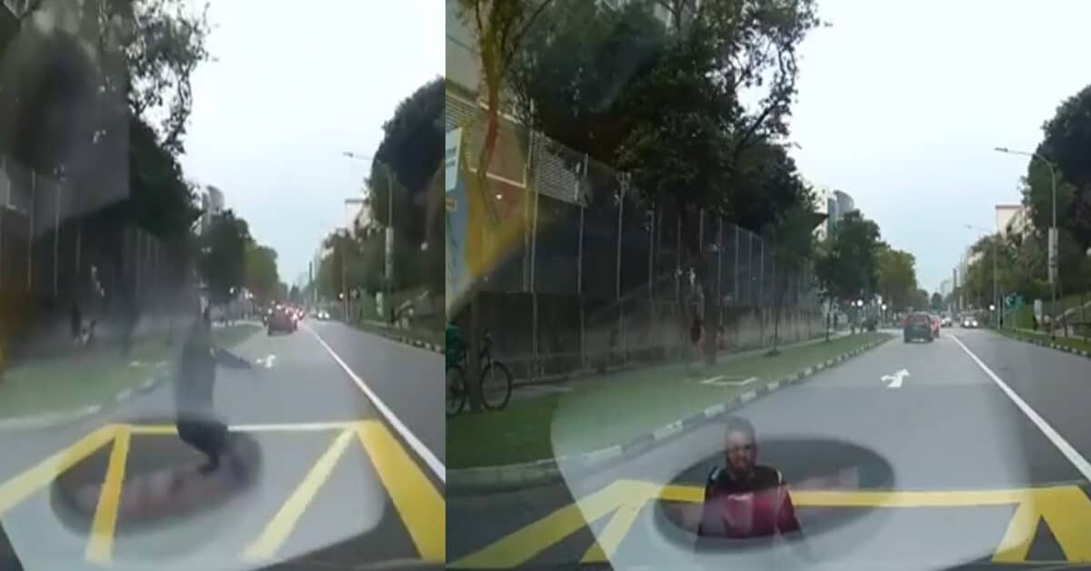 Disyaki Untuk Claim Insurans, Lelaki Ini Sanggup 'Dilanggar' Kereta