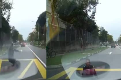 Disyaki Untuk Claim Insurans, Lelaki Ini Sanggup 'Dilanggar' Kereta