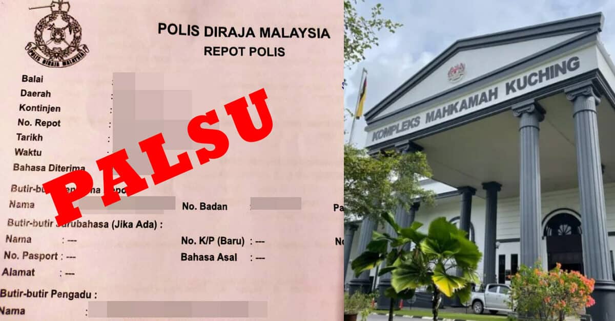 Sanggup Buat Laporan Palsu Kerana Enggan Bayar Denda IC Baru, Wanita Ini Didenda RM1K