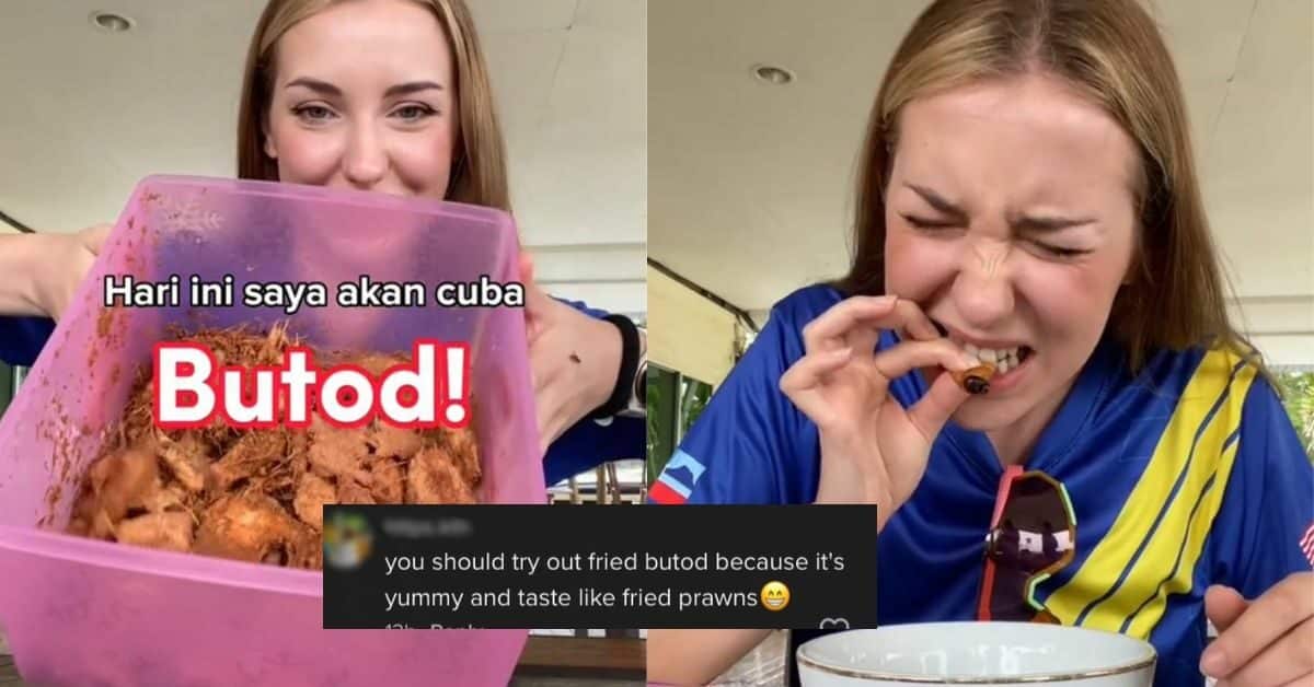 Cabar Diri Makan Ulat Sagu Mentah, Tindakan Minah Salleh Ini Dipuji Netizen
