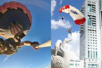 Mat Salleh Ini Dedah Sibu International Base Jump Berjaya Pikat Hati Beliau Dengan Bandar Sibu