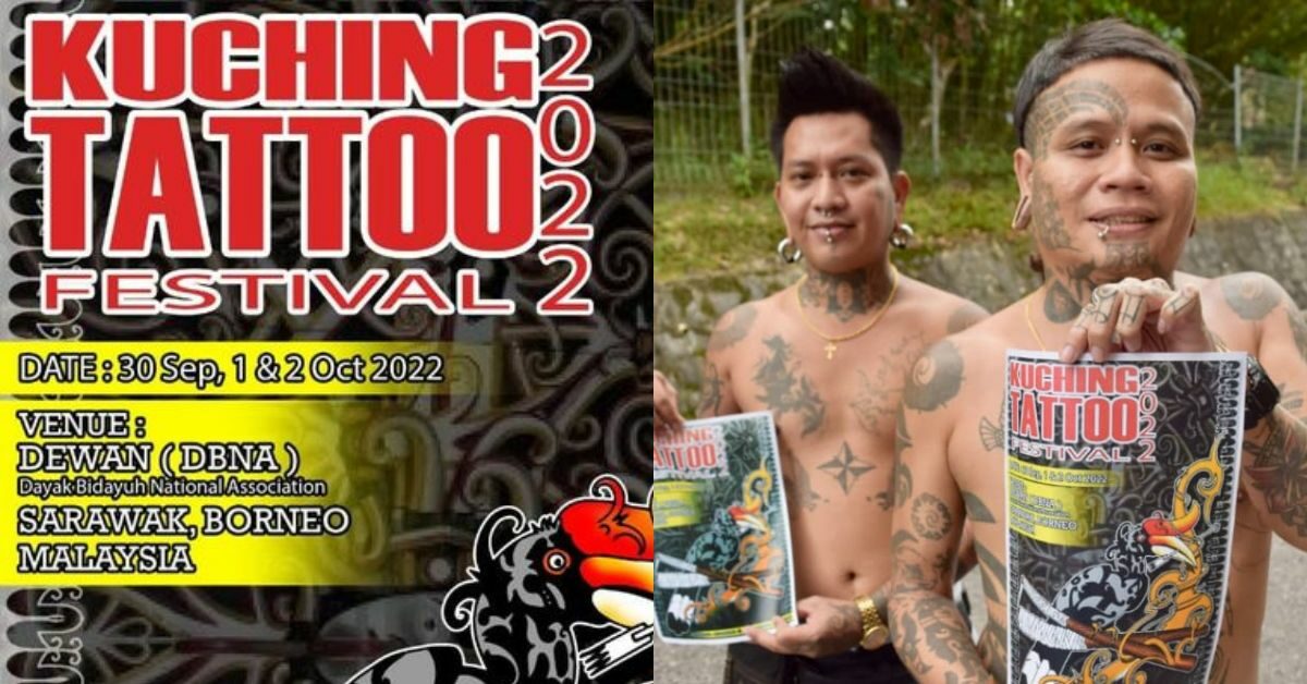 80 Artis Tatu Dari Seluruh Negara Bakal Meriahkan Kuching Tatoo Festival 2022