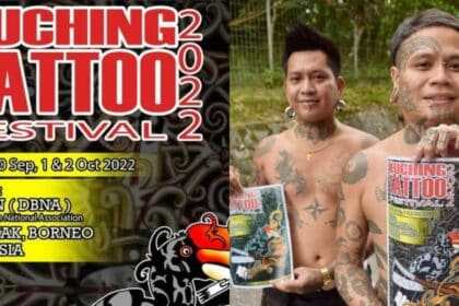 80 Artis Tatu Dari Seluruh Negara Bakal Meriahkan Kuching Tatoo Festival 2022