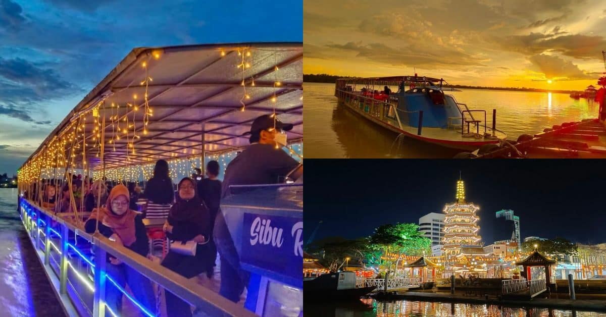 Lepak Atas Cruise Sambil Nikmati 'Sunset' Dan 'Nightlife View' Di Sibu