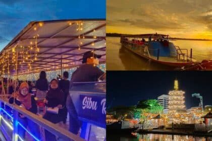 Lepak Atas Cruise Sambil Nikmati 'Sunset' Dan 'Nightlife View' Di Sibu