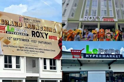 Berita Baik Buat Warga Sri Aman, Lepapa Hypermarket Dan Roxy Hotel Kini Dibuka Secara Rasmi.