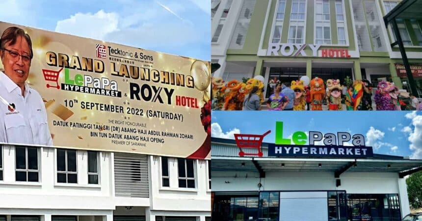 Berita Baik Buat Warga Sri Aman, Lepapa Hypermarket Dan Roxy Hotel Kini Dibuka Secara Rasmi.