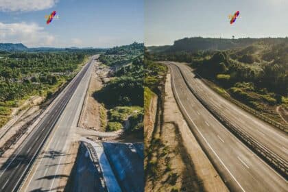 Fasa Satu Lebuhraya Pan Borneo Kini 86 Peratus Siap