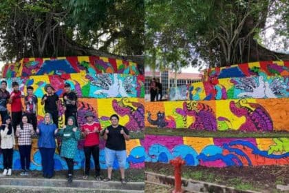 Lukisan Mural Tarikan Baru Pengunjung Di Sri Aman