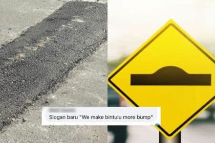 'Bintulu Darul Bump' Bonggol Jalan Di Bintulu Ini Undang Bahaya Sehingga Dikecam Netizen