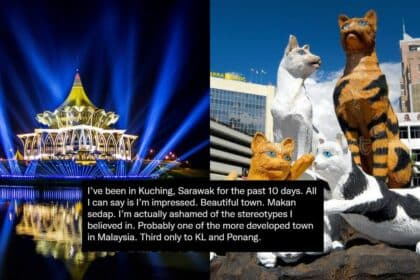 Kongsi Momen 10 Hari Berada Di Kuching, Kisah Lelaki Ini Terima Respons Positif Daripada Netizen