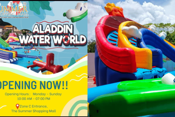 Tarikan Terbaru Di Samarahan, Aladdin Water World Dibuka Mulai Hari Ini