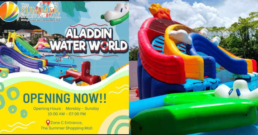 Tarikan Terbaru Di Samarahan, Aladdin Water World Dibuka Mulai Hari Ini