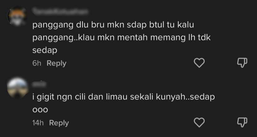 Cabar Diri Makan Ulat Sagu Mentah, Netizen Kagum Dengan Keberanian Minah Salleh Ini