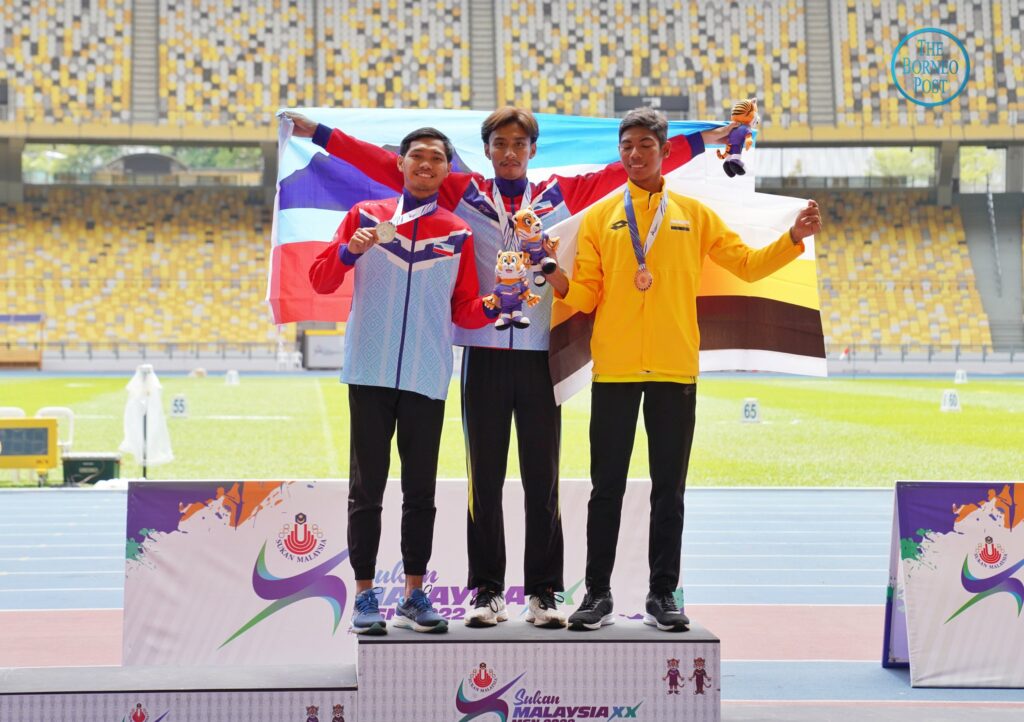 Jaguh Lompat Tinggi Berjaya Rangkul Pingat Emas Pertama Untuk Sabah Dalam SUKMA 2022