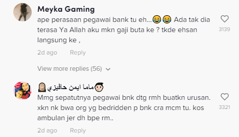 Akaun Disekat, Keluarga Terpaksa Minta Bantuan Ambulans Usung Pesakit Lumpuh Ke Bank
