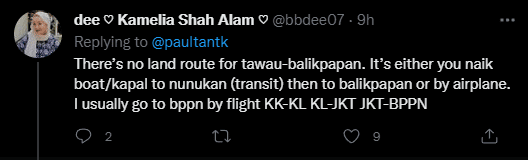 Terpaksa Pusing Jauh, Tiada Laluan Pendek Dari Tawau Ke Balikpapan