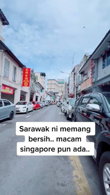 Rasa Berada Di Singapura, Lelaki Ini Kagum Dengan Kebersihan Bandar Kuching
