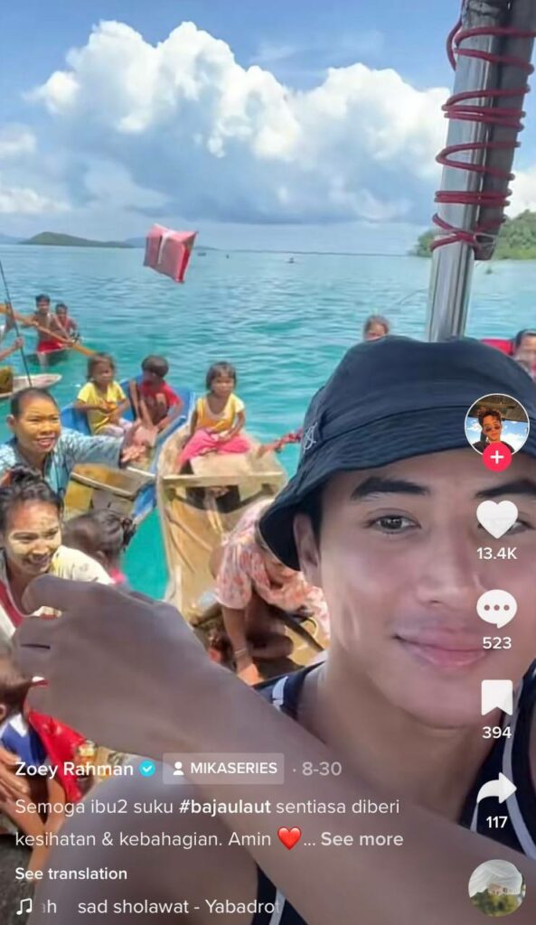 Isu Video Tular Campak Makanan Kepada Komuniti Bajau Laut Sabah, Zoey Rahman Mohon Maaf