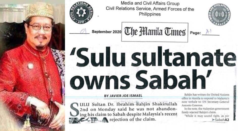 Senator Filipina Desak Tuntut Sabah Berikutan 'Timbang Tara' Malaysia Dengan Waris Sulu