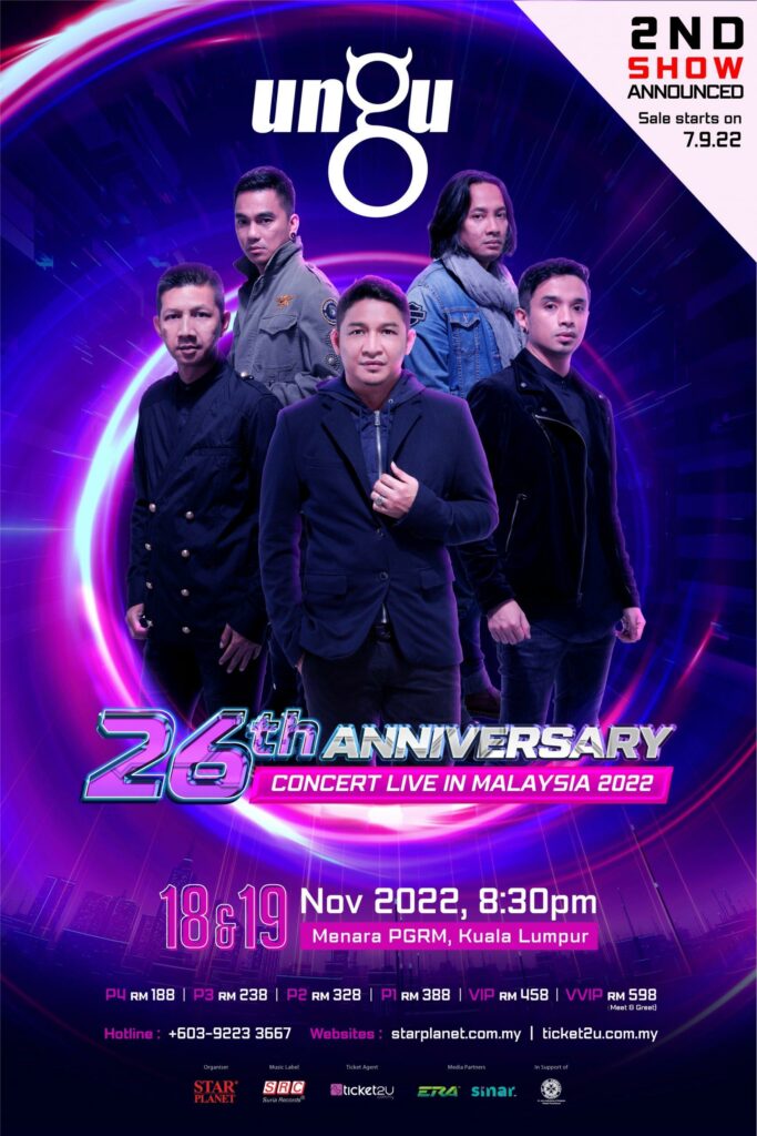Ungu, Rossa Dan Slank Antara Artis Yang Bakal Buat Konsert Di Malaysia Tahun Ini